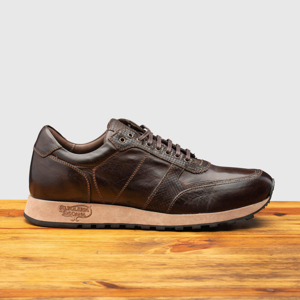 calzoleria toscana H703 Calzoleria Toscana Sixty Seven Runner Dark Brown calzoleria toscana H703 Calzoleria Toscana Sixty Seven Runner Dark Brown