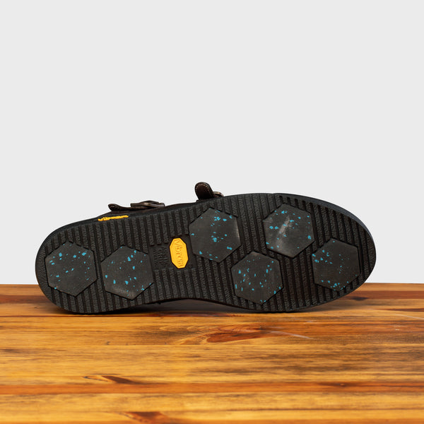 Calzoleria Toscana H884 Calzoleria Toscana Dip-Dyed Double Strap Sneaker Dark Brown