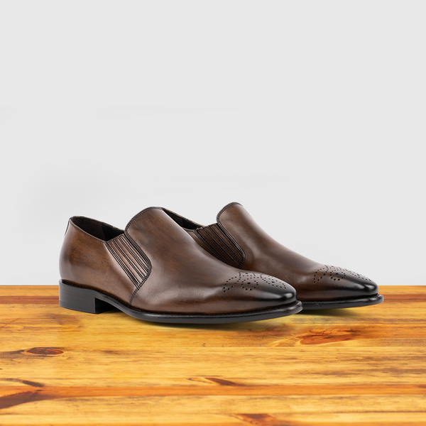 Calzoleria Toscana Pilati Calzoleria Toscana Double Gore Slip-On Dark