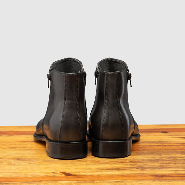 Calzoleria Toscana Q337 Calzoleria Toscana Onice Double Zipper Boot Stone