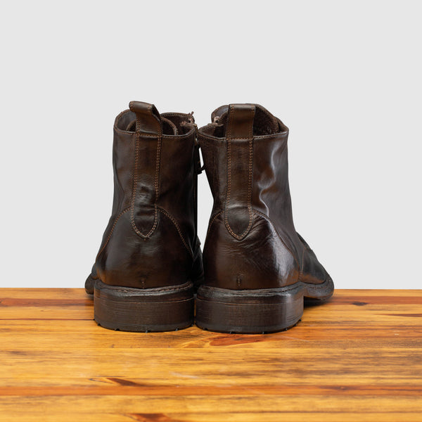 Calzoleria Toscana Q549 Calzoleria Toscana Dip-Dyed Combat Boot Dark Brown