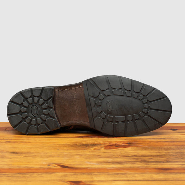 Calzoleria Toscana Q549 Calzoleria Toscana Dip-Dyed Combat Boot Dark Brown