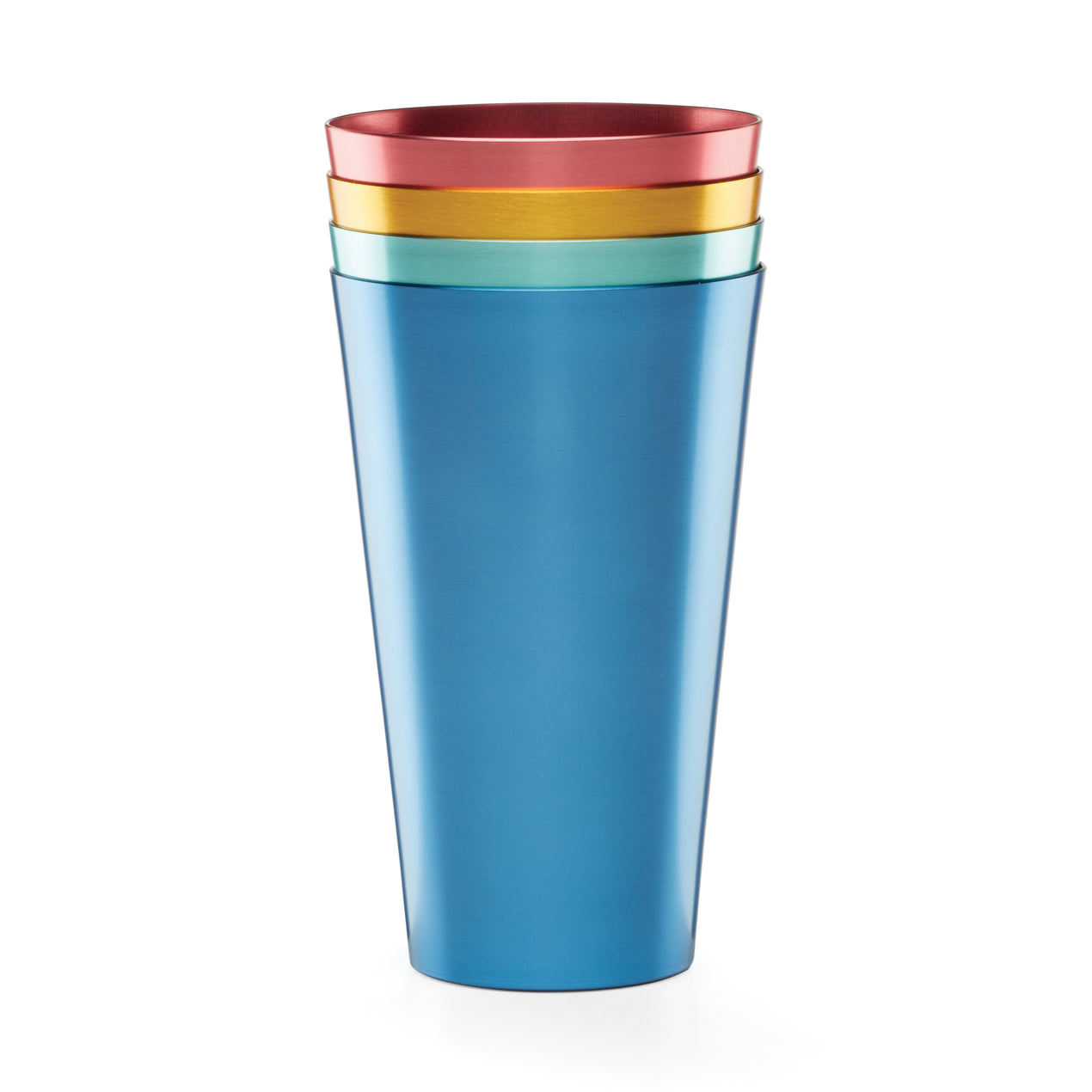 Cambridge Silversmiths 16 Oz Multicolor All-Purpose Cups Set Of 4