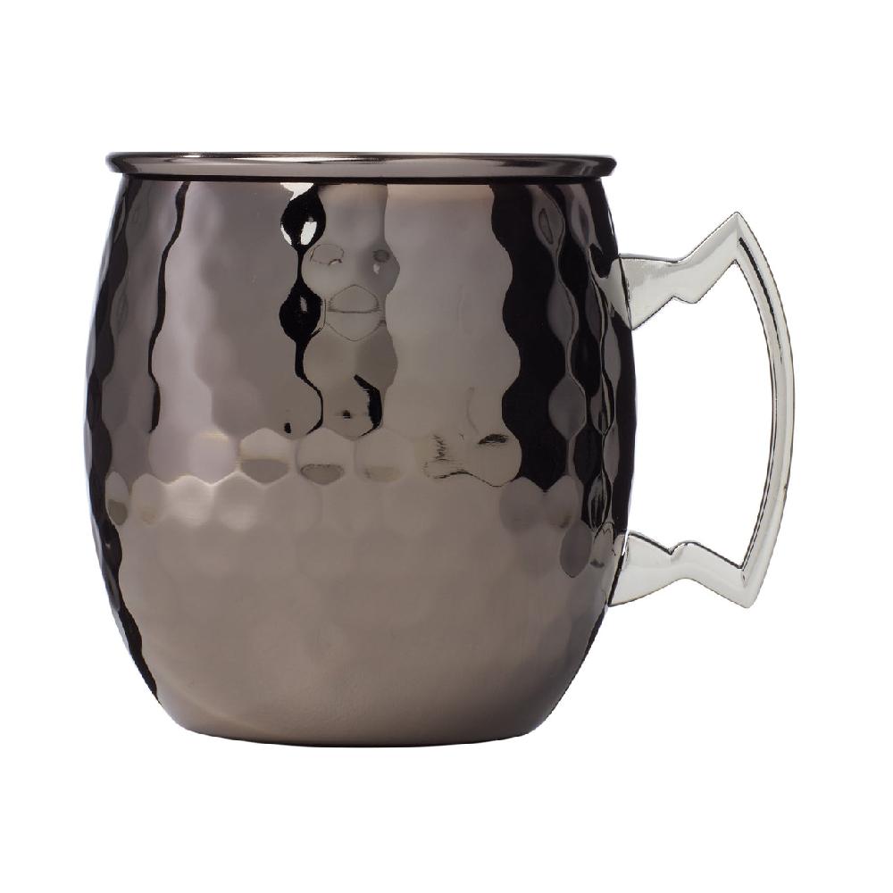 cambridge silversmiths 20 Oz Black Nickel Faceted Moscow Mule Mug