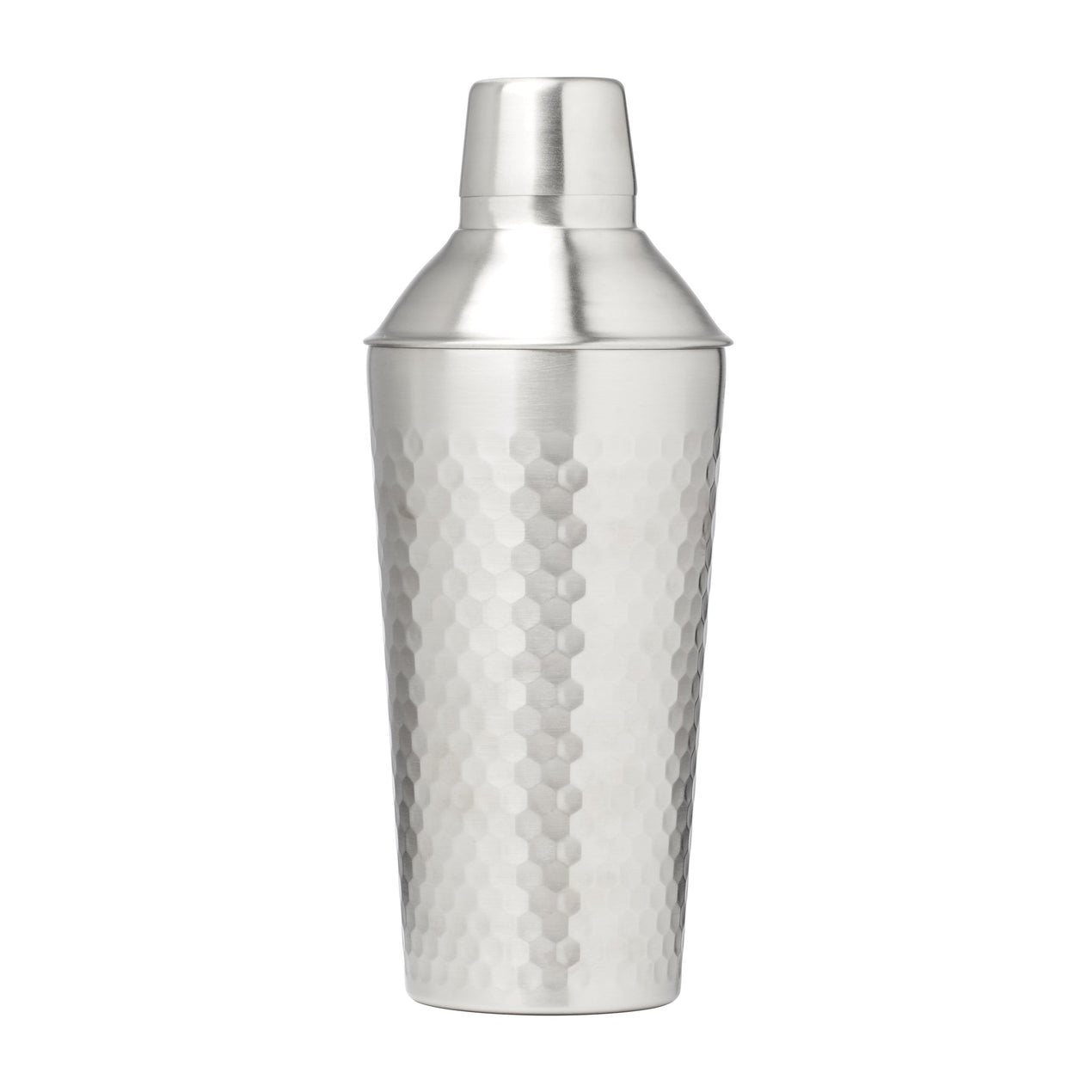 cambridge silversmiths 20 Oz Faceted Stainless Steel Cocktail Shaker
