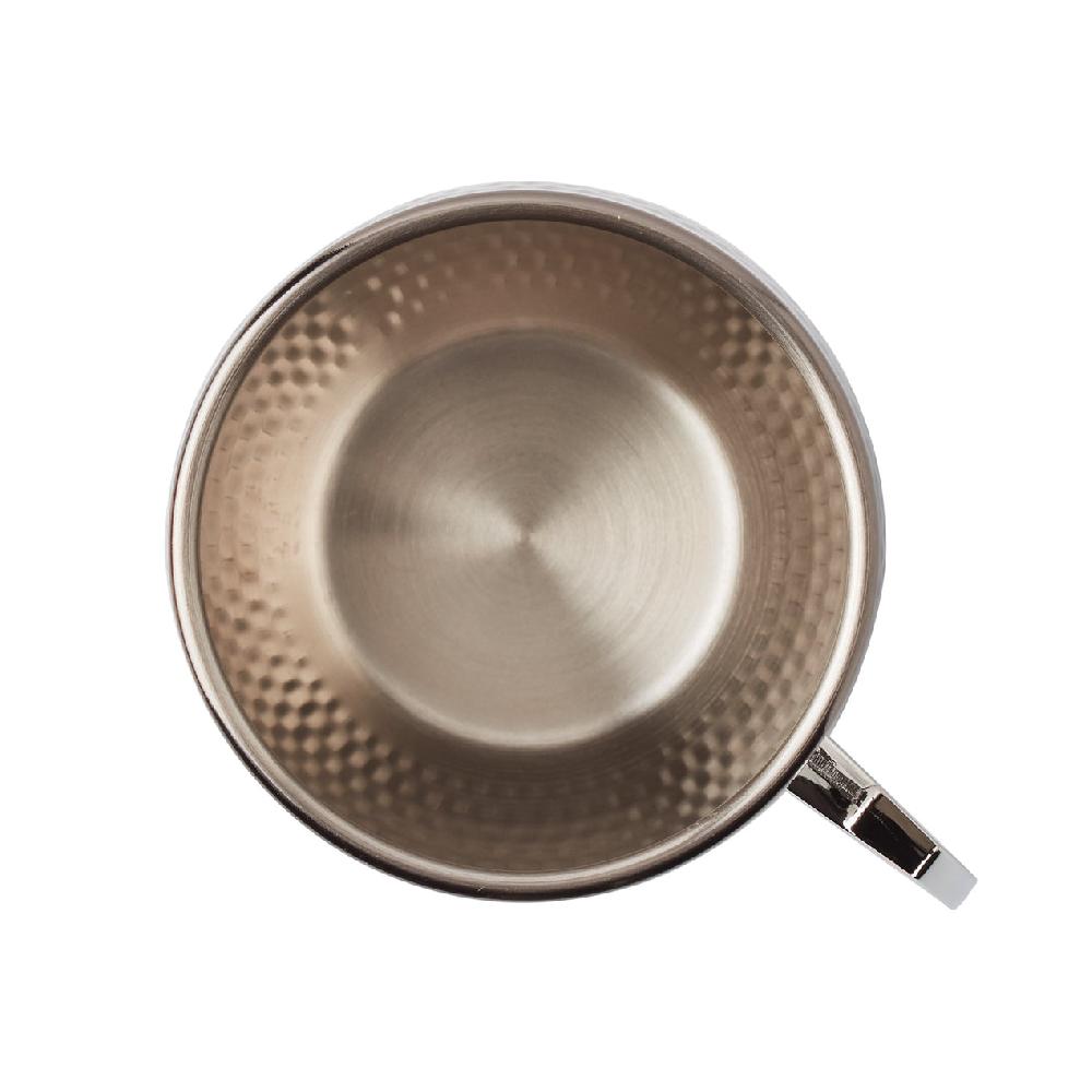 Cambridge Silversmiths 20 Oz Hammered Black Moscow Mule Mugs Set Of 2