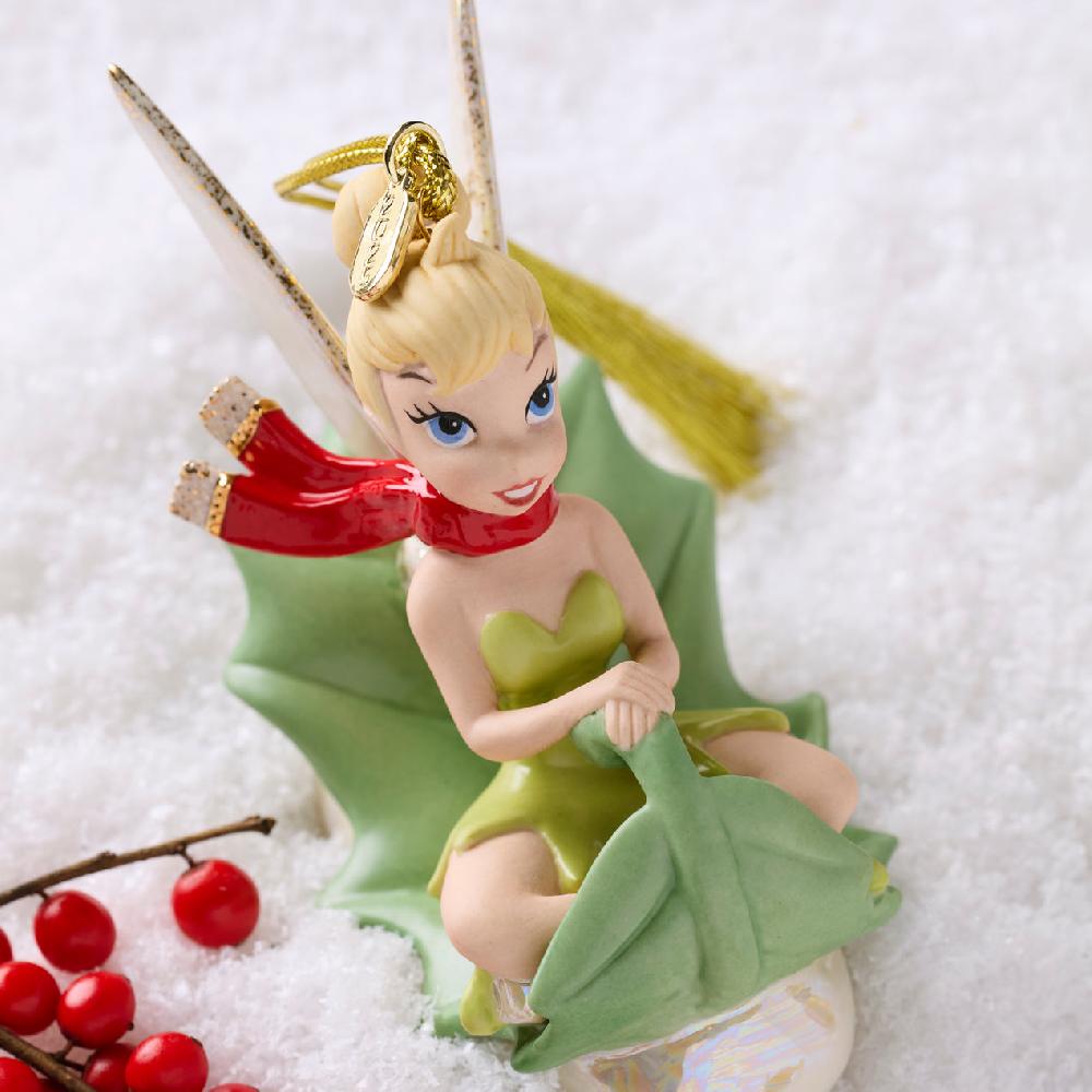 Cambridge Silversmiths 2025 Tinker Bell Sledding Ornament