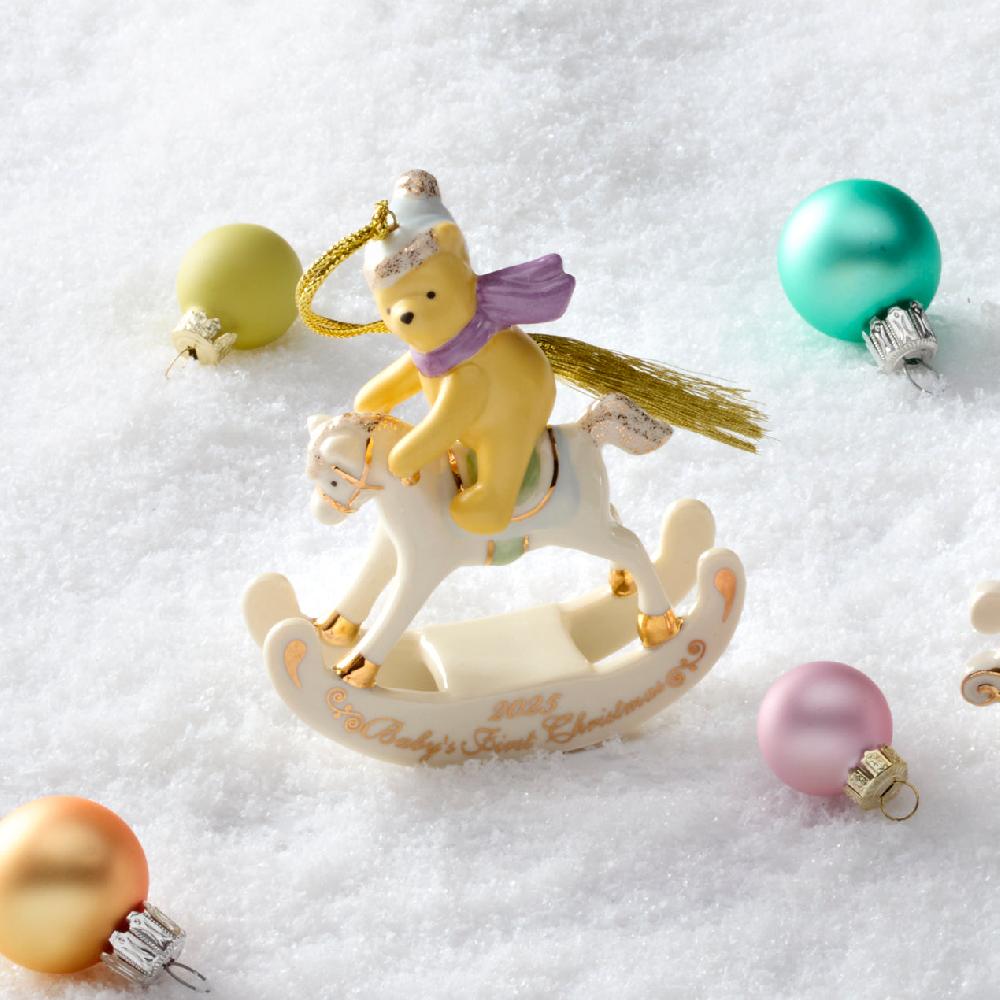 Cambridge Silversmiths 2025 Winnie The Pooh Baby's 1st Christmas Ornament