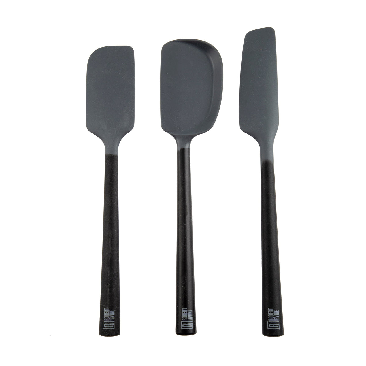 cambridge silversmiths 3pc Blk Silicone Utensil Set
