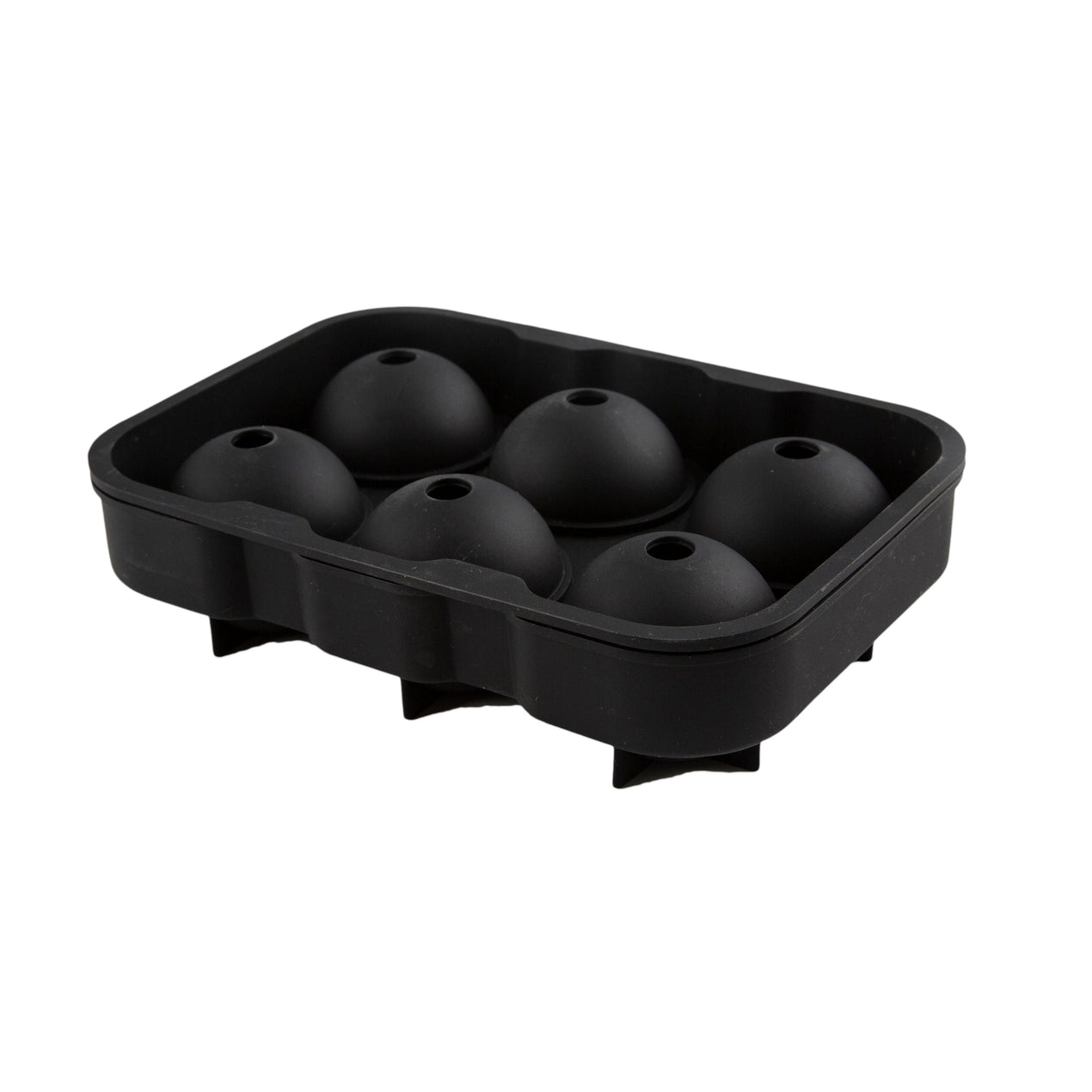 cambridge silversmiths 6-Sphere Black Silicone Ice Mold