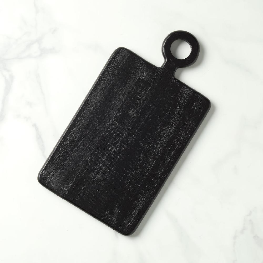 cambridge silversmiths Arendal Rectangular Black Mini Serving Board