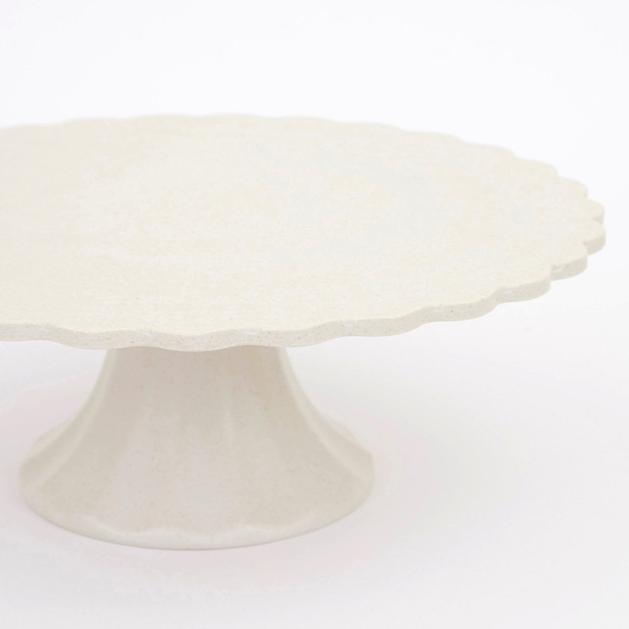 Cambridge Silversmiths Bamboo Cake Stand Cream Small