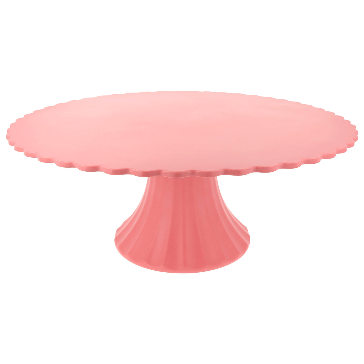 cambridge silversmiths Bamboo Cake Stand Pink Large