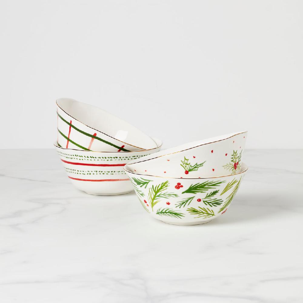 cambridge silversmiths Bayberry All-Purpose Bowls Set of 4