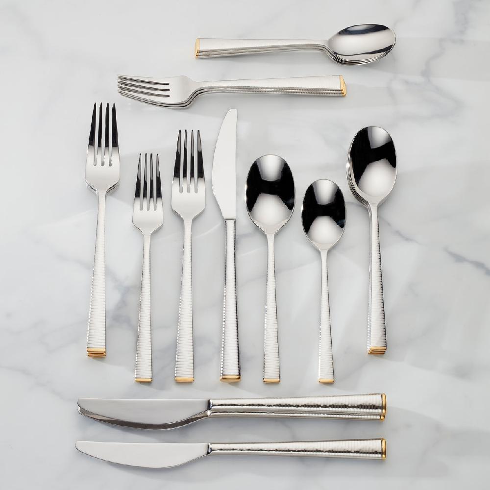 Cambridge Silversmiths Blue Bay 20-Piece Flatware Set
