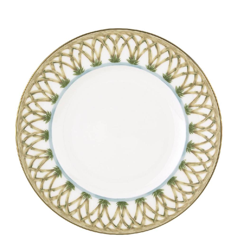 cambridge silversmiths British Colonial Bamboo Accent Plate