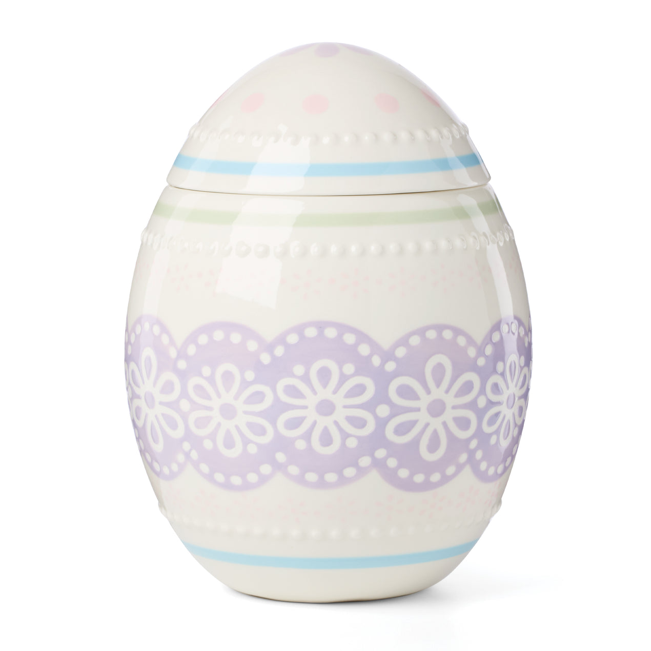 cambridge silversmiths Bunny Hop Easter Egg Candy Jar