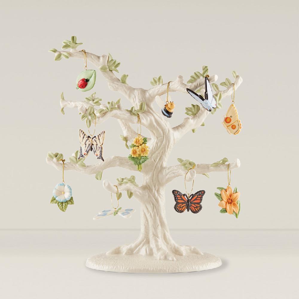 cambridge silversmiths Butterfly Meadow 10-Piece Ornaments & Tree Set