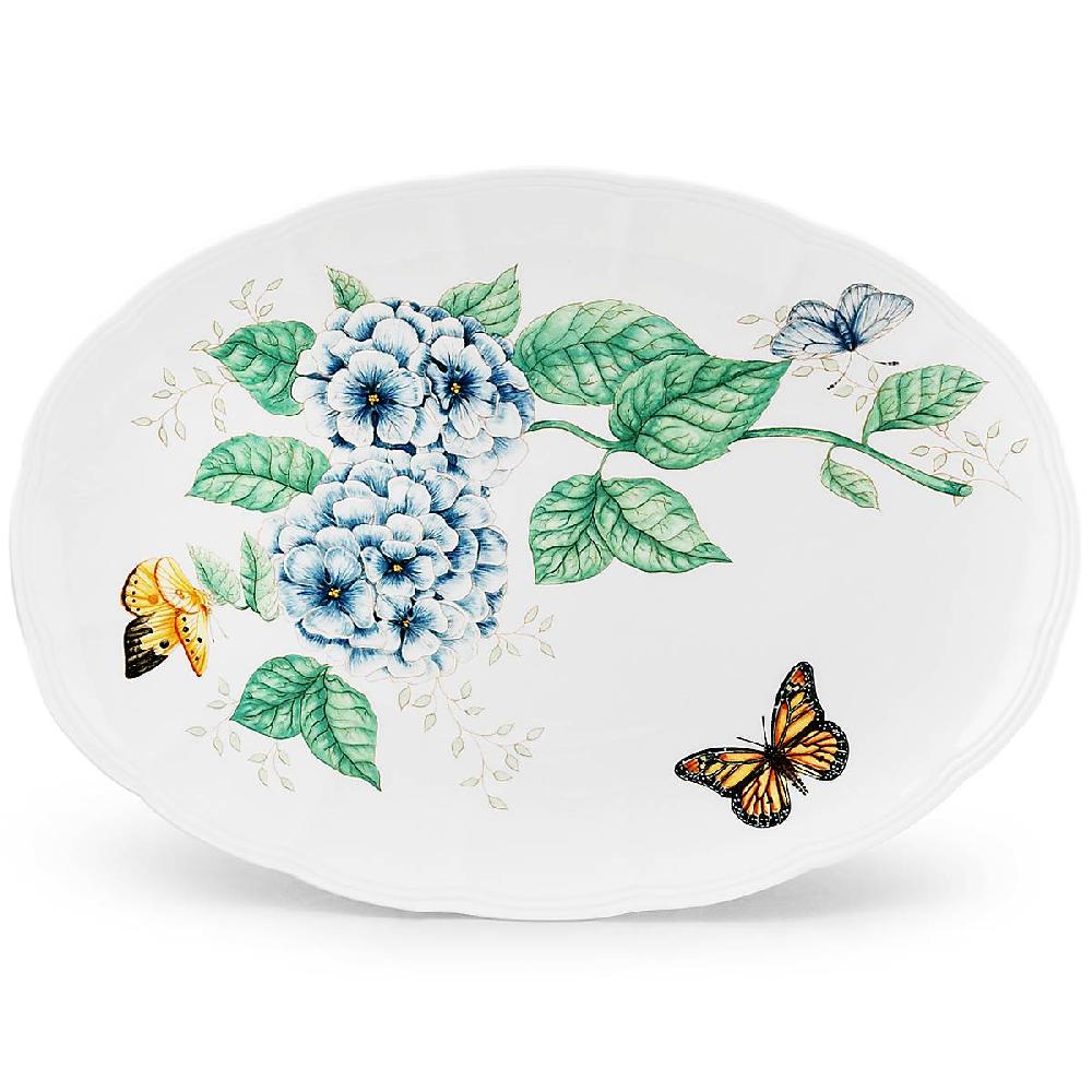 Cambridge Silversmiths Butterfly Meadow 16" Oval Serving Platter