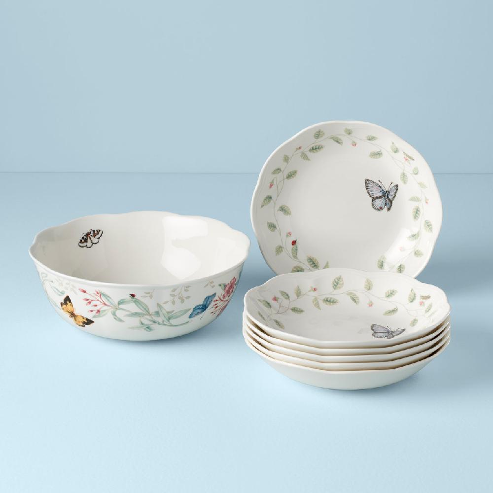 cambridge silversmiths Butterfly Meadow 7-Piece Bowl Set