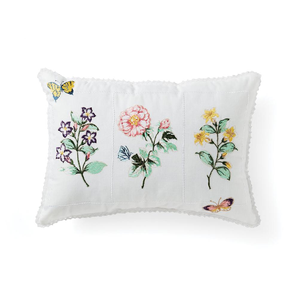 cambridge silversmiths Butterfly Meadow Floral Study Pillow 14x20
