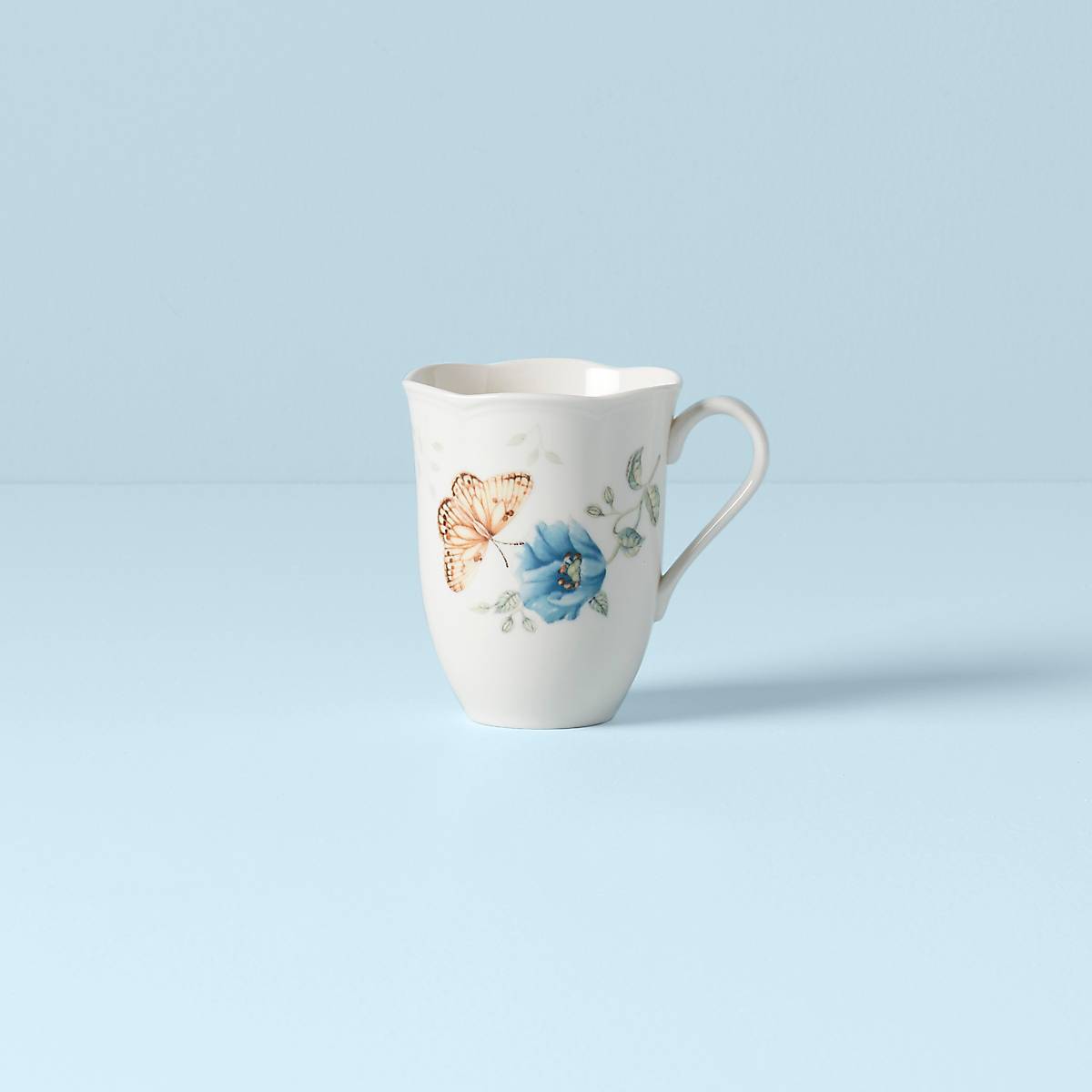cambridge silversmiths Butterfly Meadow Fritillary Mug