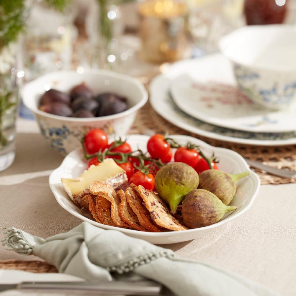 Cambridge Silversmiths Butterfly Meadow Herbs Pasta Bowls Set Of 4