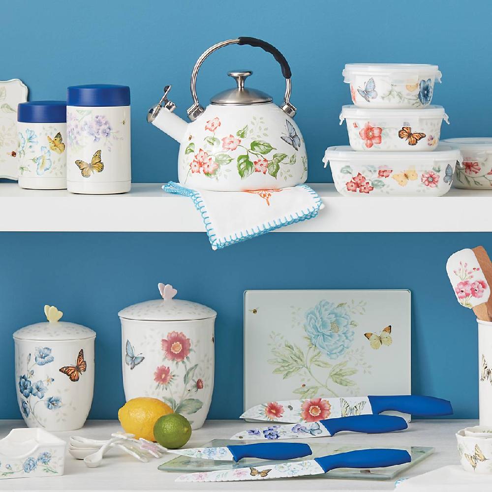 Cambridge Silversmiths Butterfly Meadow Large Insulated Food Container