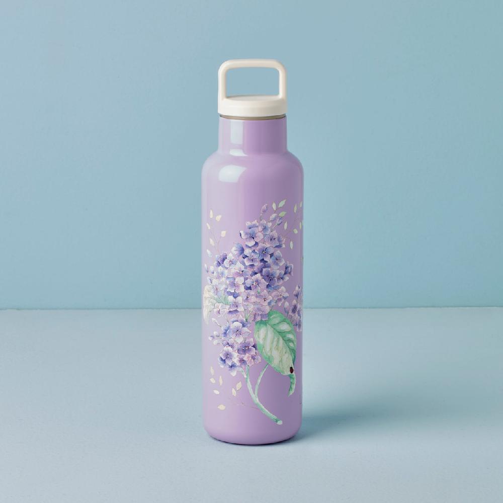 Cambridge Silversmiths Butterfly Meadow Lavender Insulated Water Bottle