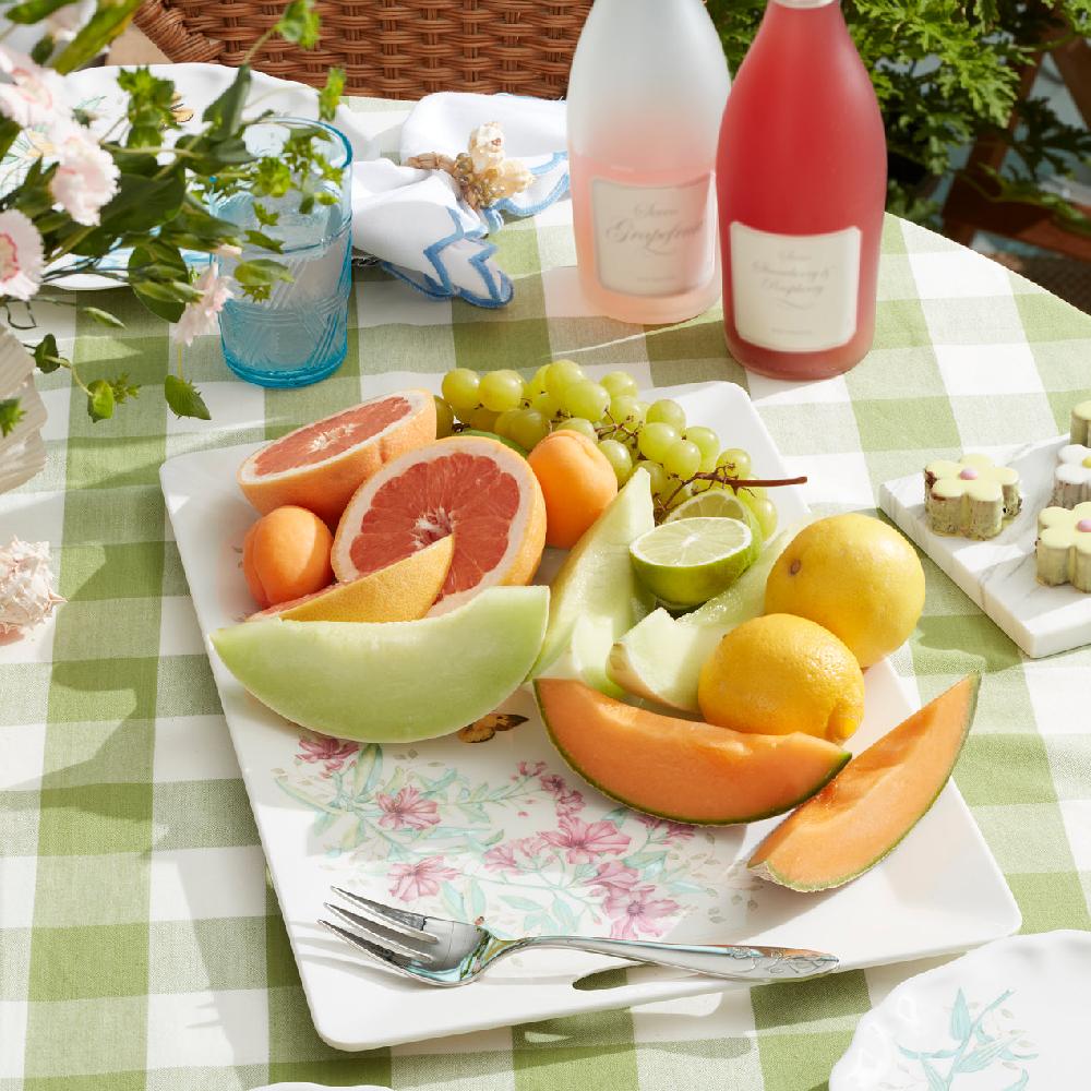 Cambridge Silversmiths Butterfly Meadow Melamine® Handled Serving Tray