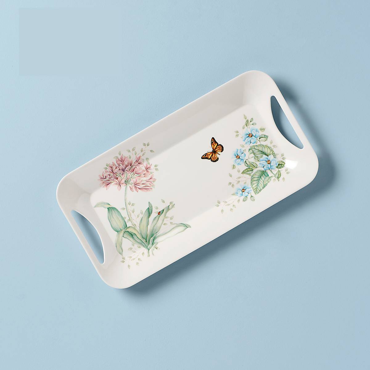 cambridge silversmiths Butterfly Meadow Melamine® Hors D'oeuvres Tray