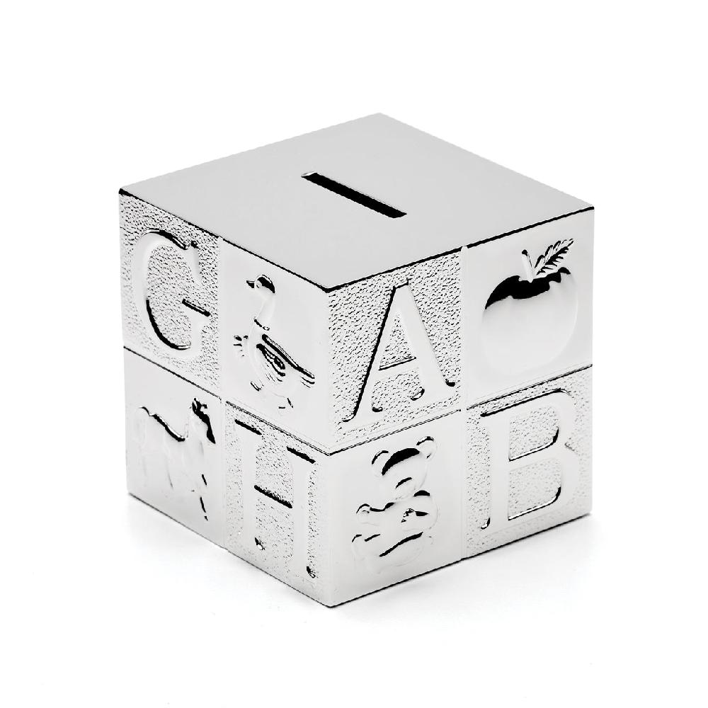 cambridge silversmiths "ABC" Coin Bank