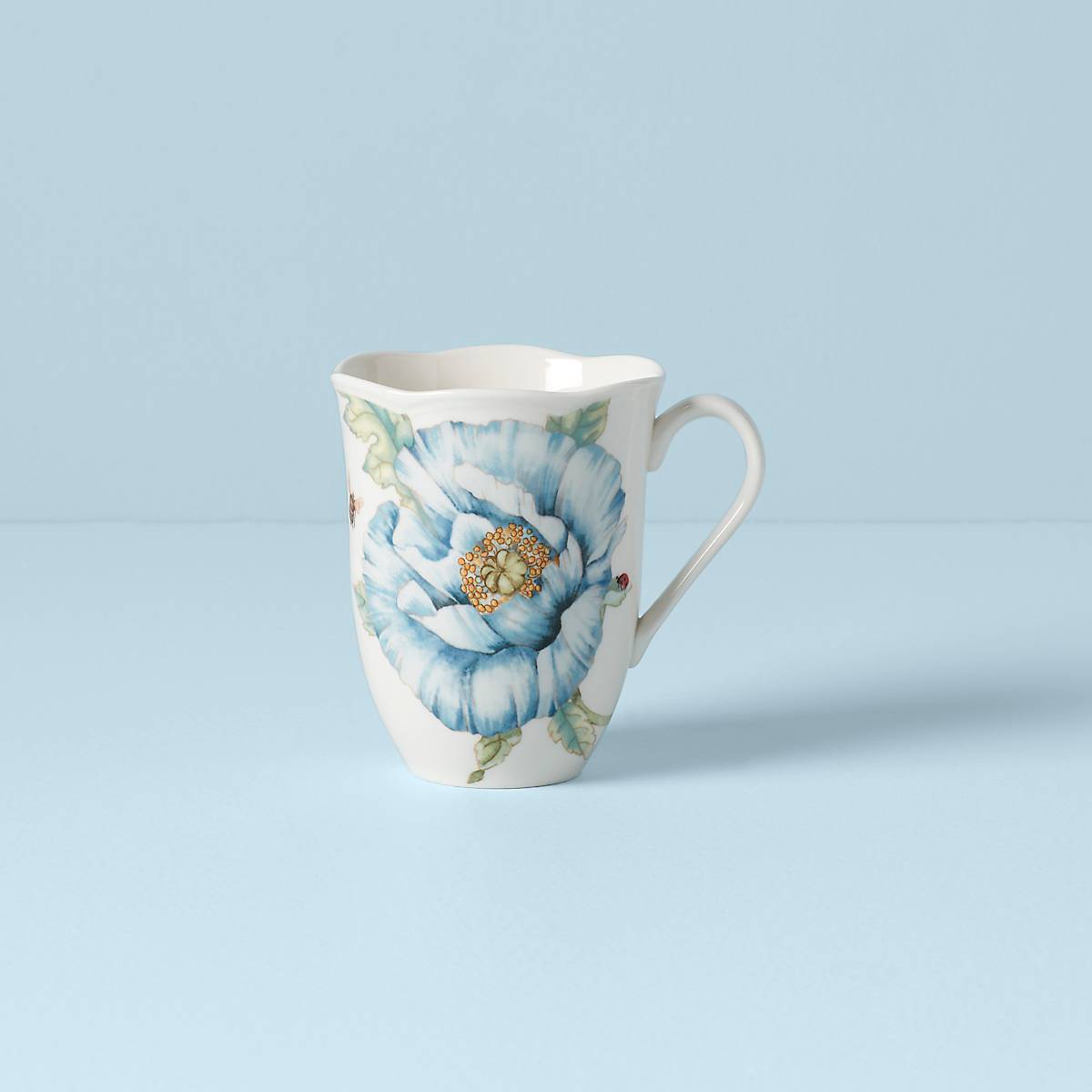 cambridge silversmiths Butterfly Meadow Blue Mug