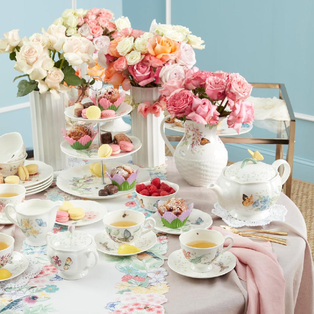 Cambridge Silversmiths Butterfly Meadow Pitcher