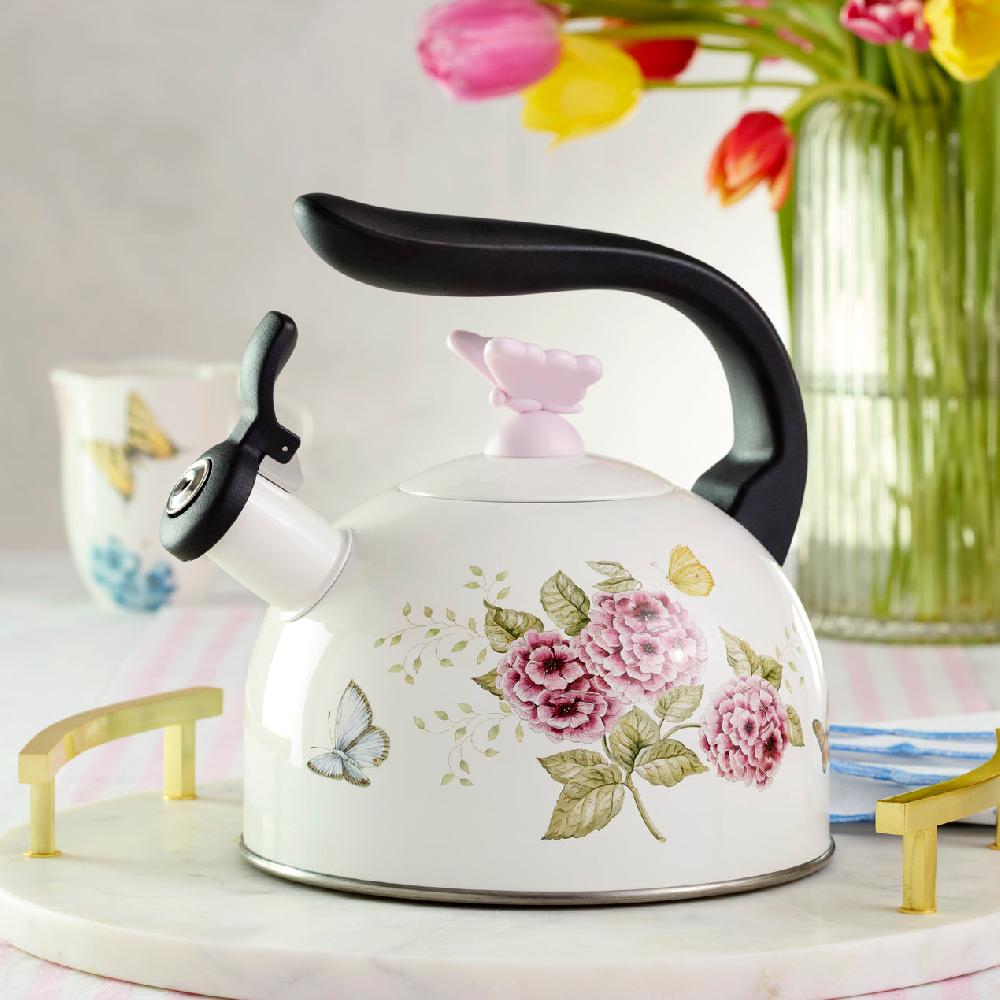 Cambridge Silversmiths Butterfly Meadow Tea Kettle