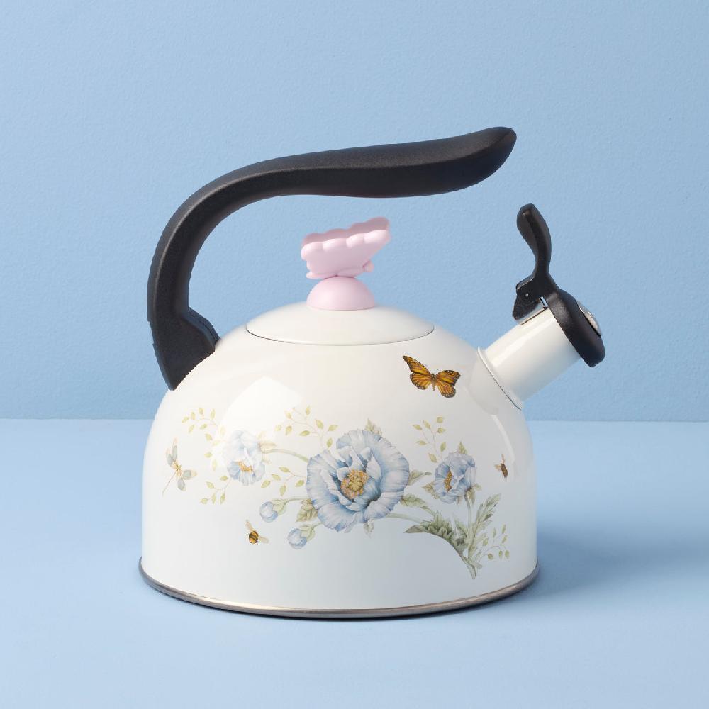 cambridge silversmiths Butterfly Meadow Tea Kettle