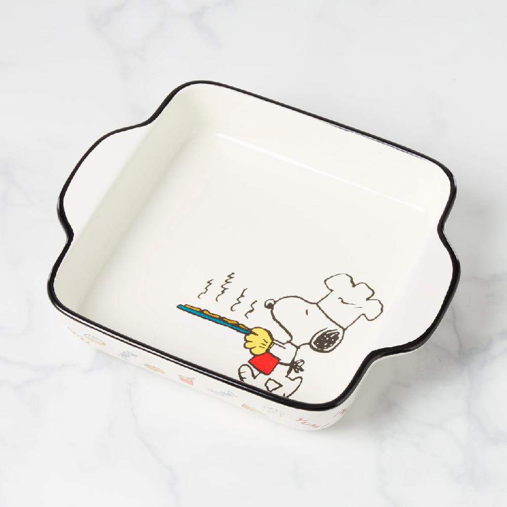 cambridge silversmiths Chef Snoopy Square Baker