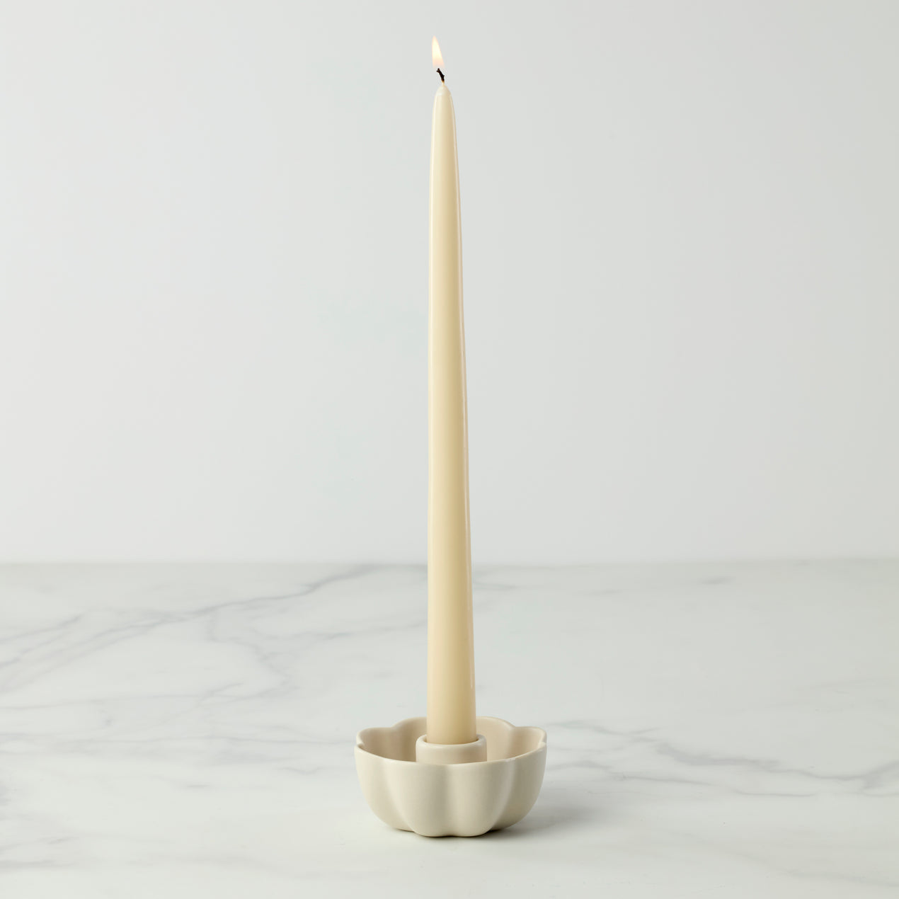 Cambridge Silversmiths Fleur Taper Candle Holder