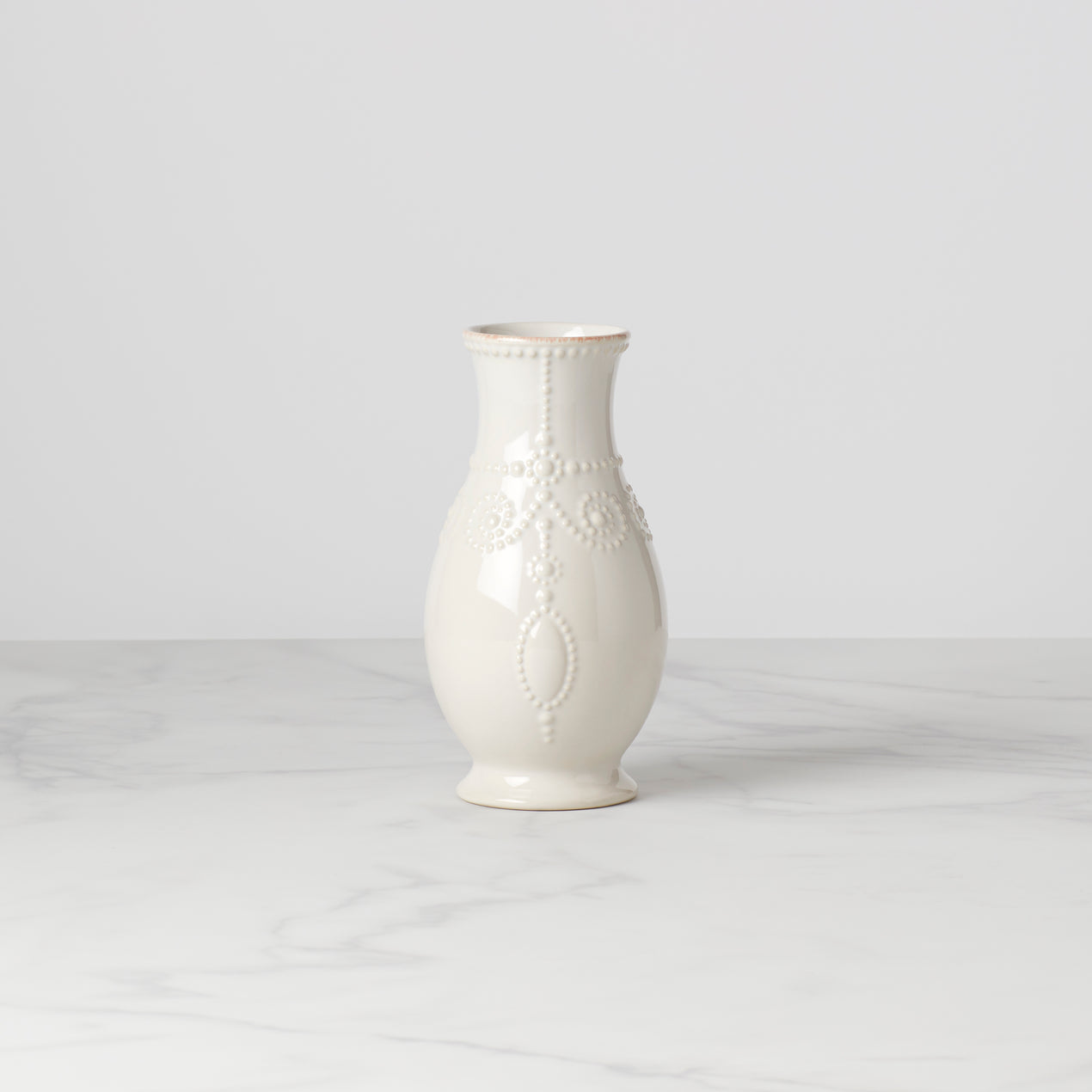 cambridge silversmiths French Perle 8" Fluted Vase