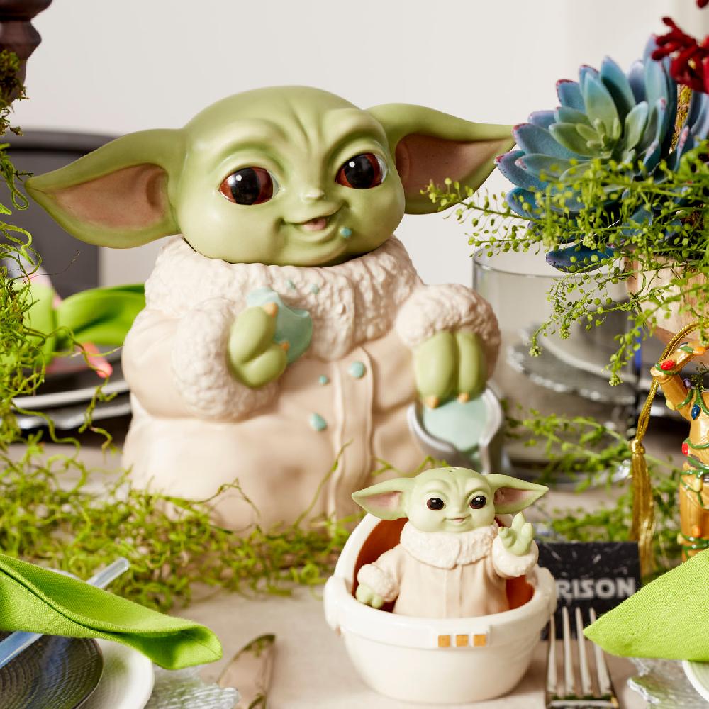 Cambridge Silversmiths Grogu Figural Cookie Jar
