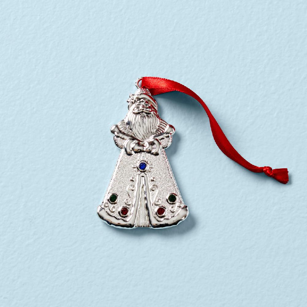 cambridge silversmiths Jeweled Santa Ornament