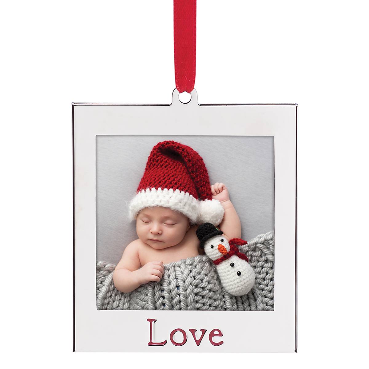 Cambridge Silversmiths Love Photo Ornament