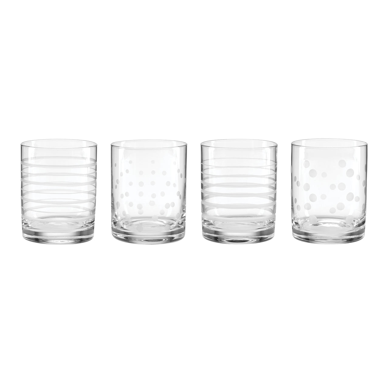 cambridge silversmiths Mingle DOF Glasses Set of 4