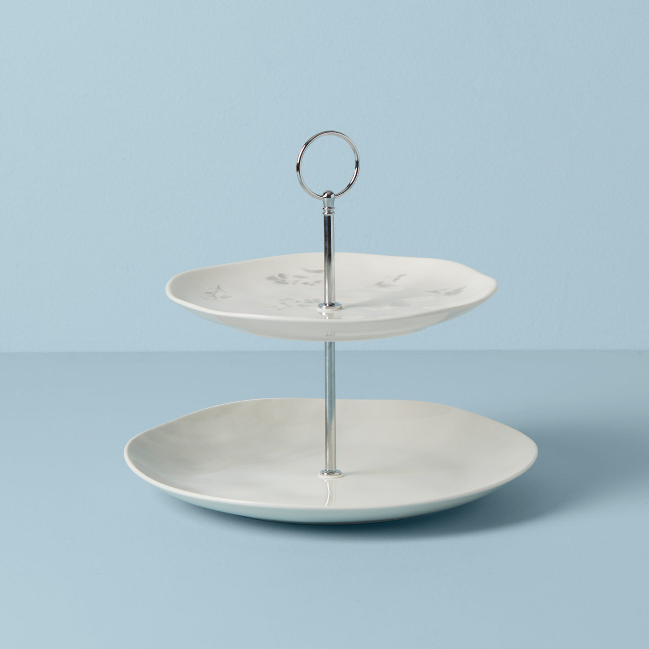 cambridge silversmiths Oyster Bay 2-Tiered Server