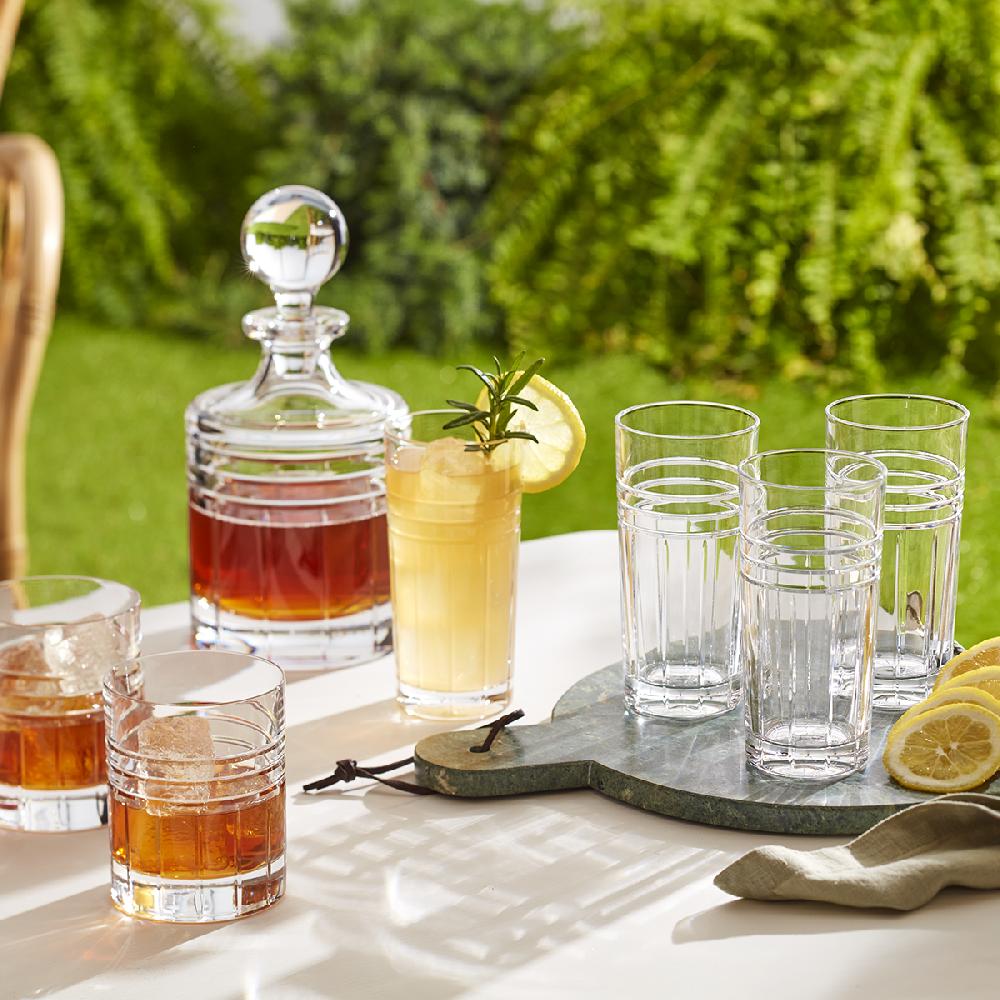 Cambridge Silversmiths Tempo Crystal Decanter