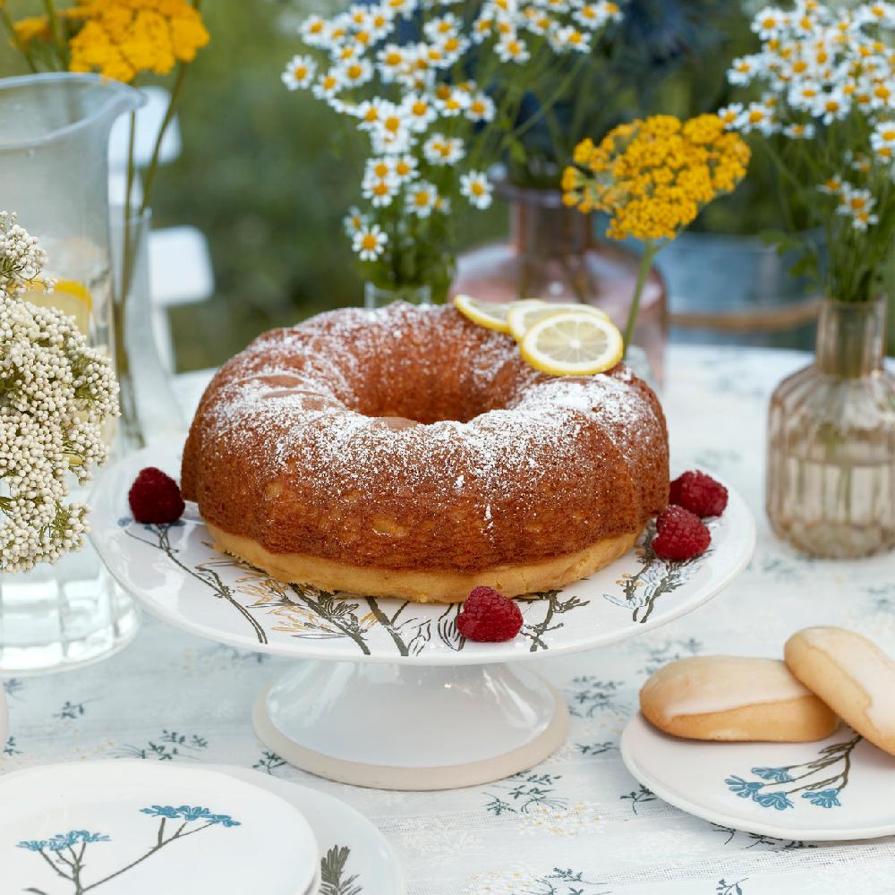 Cambridge Silversmiths Wildflowers Cake Plate