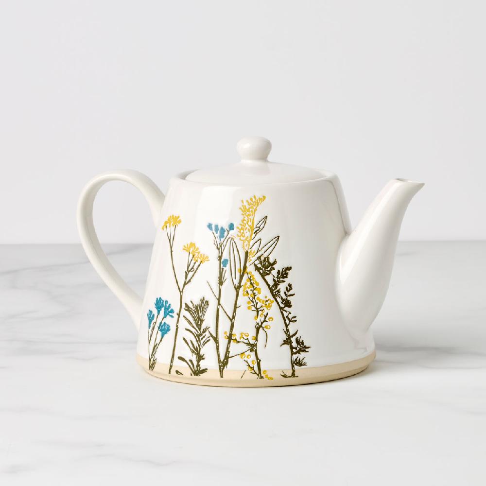 Cambridge Silversmiths Wildflowers Teapot