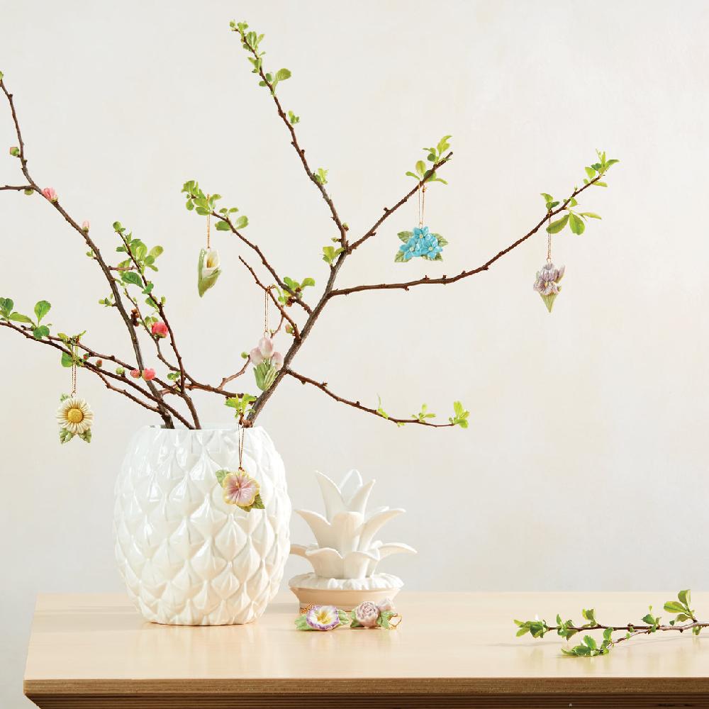 Cambridge Silversmiths Celebrate Flowers 10-Piece Ornament Set