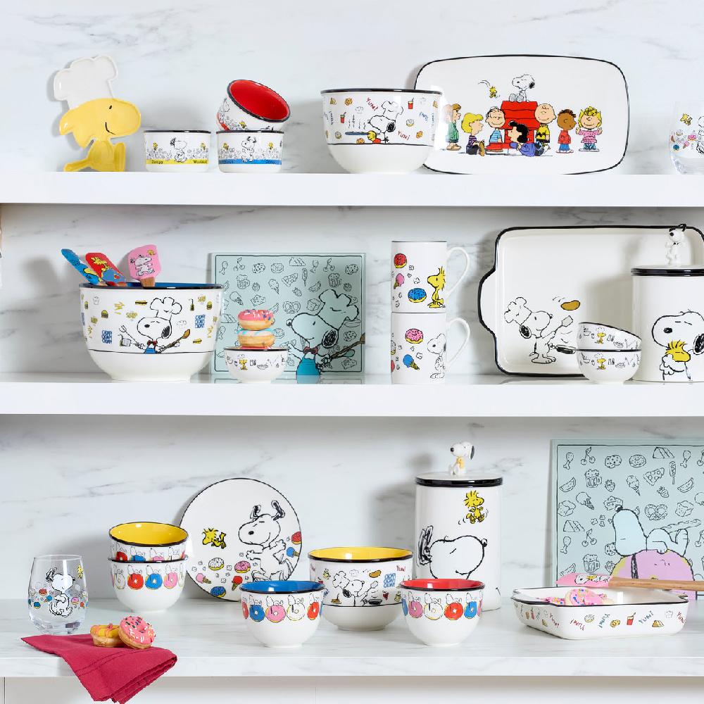 Cambridge Silversmiths Chef Snoopy 3-Piece Bowl Set