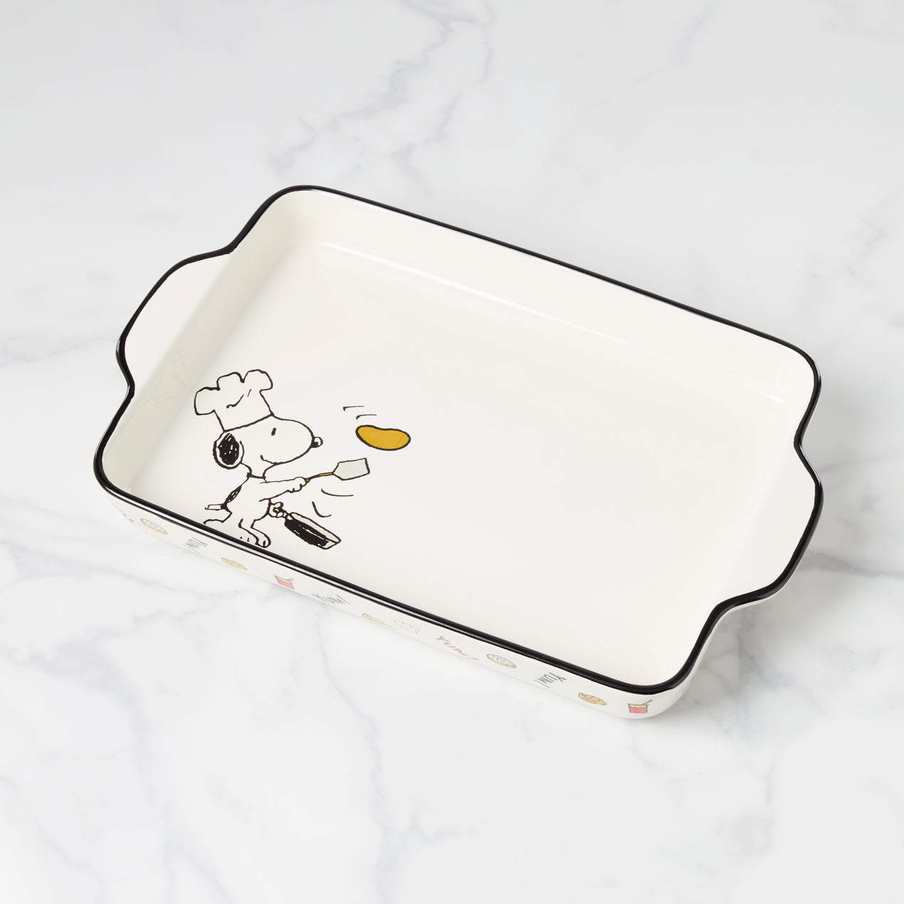 cambridge silversmiths Chef Snoopy Rectangular Baker